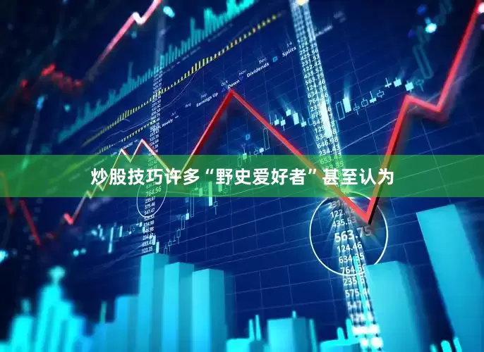 炒股技巧许多“野史爱好者”甚至认为