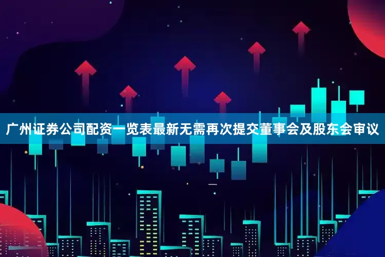 广州证券公司配资一览表最新无需再次提交董事会及股东会审议